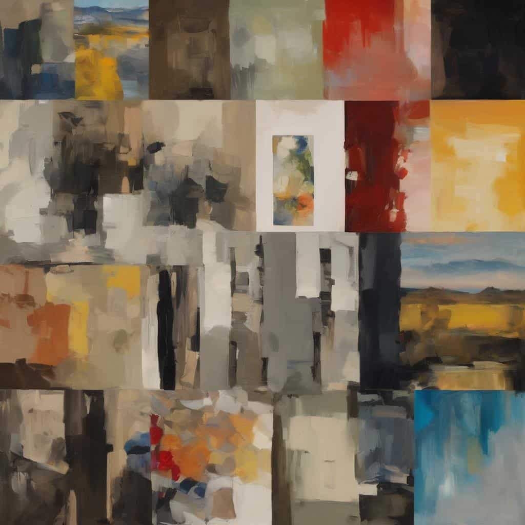 Δημιουργικές προσεγγίσεις στην τέχνη, μοντέρνα αφηρημένη ζωγραφική, σύγχρονες τεχνικές τέχνης, εκφραστικά εικαστικά, εικαστικές εμπειρίες, τέχνη και δημιουργικότητα.